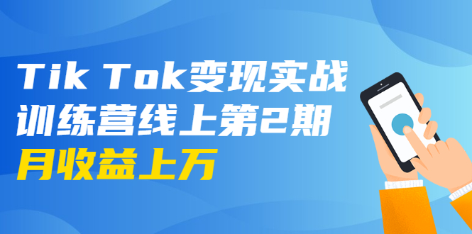 龟课·Tik Tok变现实战训练营线上第2期：日入上百+美刀 月收益上万不成问题-杨大侠副业网