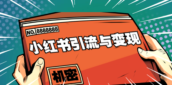 小红书引流与变现：从0-1手把手带你快速掌握小红书涨粉核心玩法进行变现-杨大侠副业网