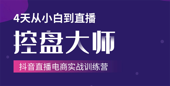 单场直播破百万-技法大揭秘，4天-抖音直播电商实战训练营-杨大侠副业网