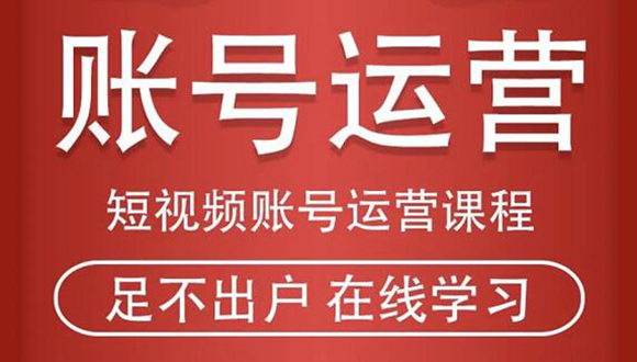 短视频账号运营课程：从话术到短视频运营再到直播带货全流程，新人快速入门-杨大侠副业网