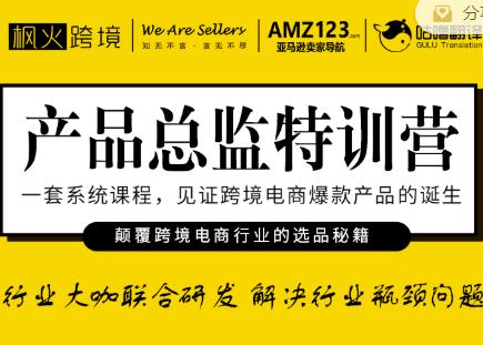 枫火跨境·产品总监特训营，行业大咖联合研发解决行业瓶颈问题-杨大侠副业网