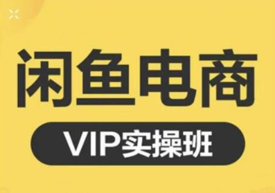 鱼客·闲鱼电商零基础入门到进阶VIP实战课程，帮助你掌握闲鱼电商所需的各项技能-杨大侠副业网