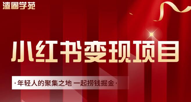 渣圈学苑·小红书虚拟资源变现项目，一起捞钱掘金价值1099元-杨大侠副业网