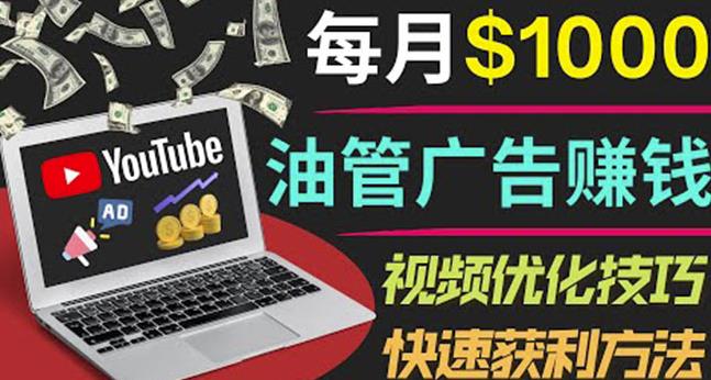 YouTube广告赚钱项目：只需发布视频就有收入，月入7000+副业-杨大侠副业网