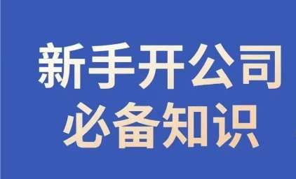 新手开公司必备知识，小辉陪你开公司，合规经营少踩坑-杨大侠副业网