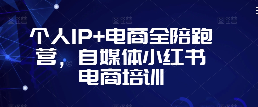 个人IP+电商全陪跑营，自媒体小红书电商培训-杨大侠副业网